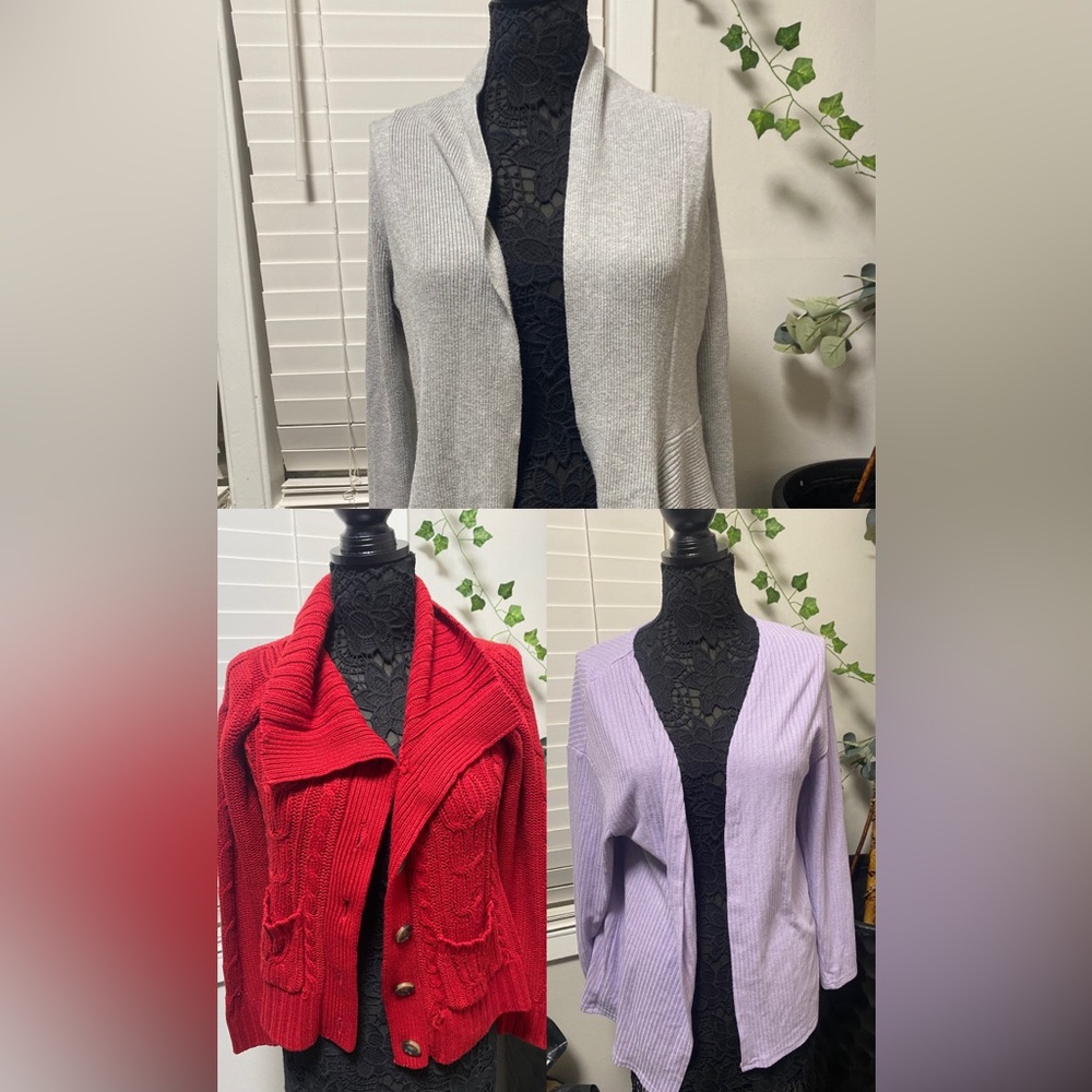 Verve Ami, St John’s Bay, and SHEIN Cardigans Lot